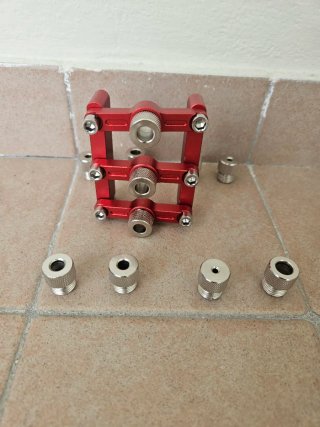 Maschera per tasselli trapano falegnameria