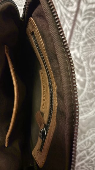 Bandolera Pikolinos Piel Marrón Ajustable