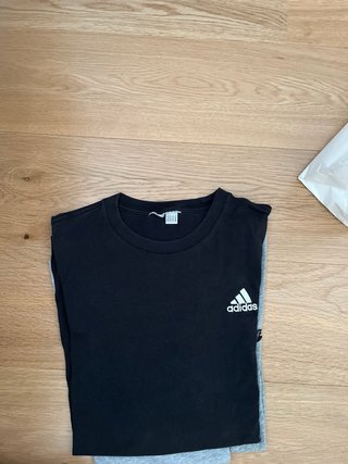 Lote 5 Camisetas Talla M (Negras, Gris, Azul)
