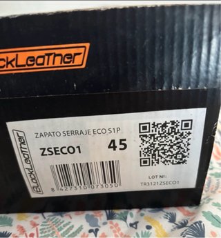 Zapatos de seguridad Blacklender negros y grises
