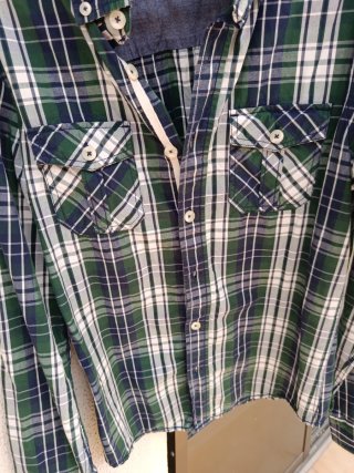 Camisa de cuadros Lefties Talla M