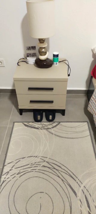 Ropero, mesitas, tapiflex y colchón y sillon