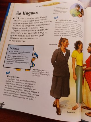 Os Viajantes e os Exploradores, Disney, didático