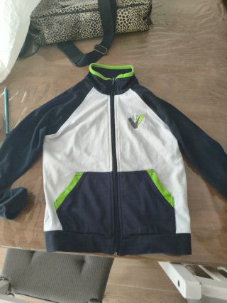 Chaqueta Chándal Azul y Blanca Tallas 6 y 10
