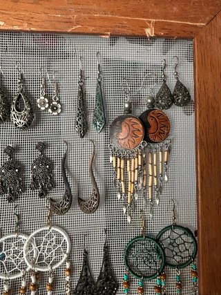Lote de pendientes plata y turquesa