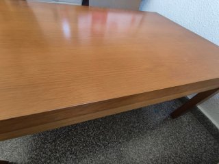 Mesa de centro de madera maciza