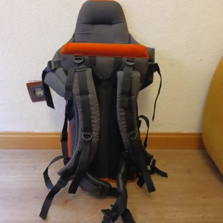Mochila Portabebés Macay Naranja