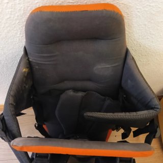 Mochila Portabebés Macay Naranja