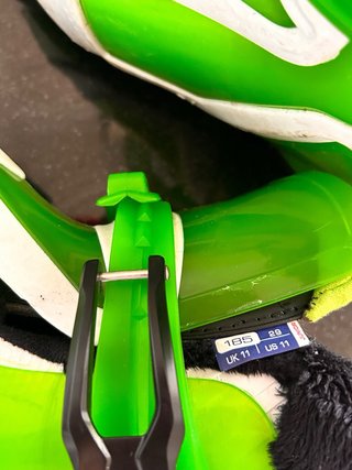 Botas de Ski Elan Verdes Infantil Talla 29