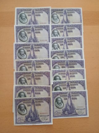 Lote 85 Billetes Españoles.