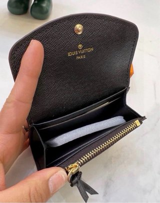 Monedero Louis Vuitton Marrón y Dorado