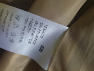 Giacca mezza stagione beige