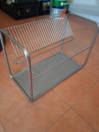 Escorredor de loiça metálico Ikea