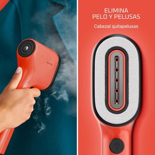 Rowenta cepillo vapor quitapelusas viaje coral