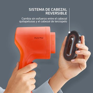 Rowenta cepillo vapor quitapelusas viaje coral