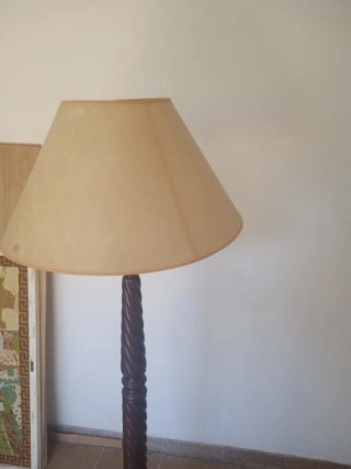 Lampara de diseño madera