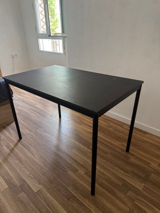 Mesa Comedor Ikea Negra Madera