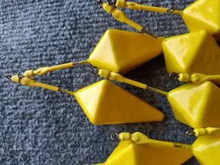 1 Plomos Pesca Surfcasting Amarillos