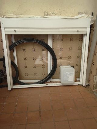 Ventana Climalit con Persiana y Mosquitera