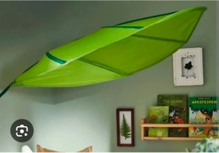 Adorno foglia verde per camera da letto