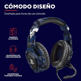 Trust auriculares gaming PS4 PS5 cómodos