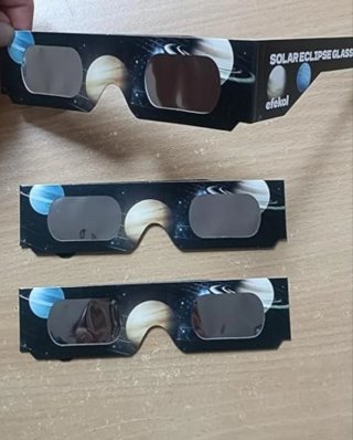 Gafas Eclipse Solar Homologadas CE