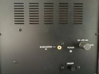 Subwoofer Negro