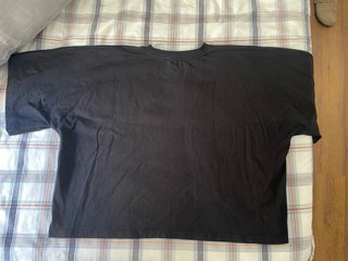Camiseta Dame Apres Paris Negra. Talla XS-S