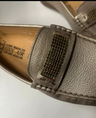Zapatos Mephisto Talla 40 Dorado