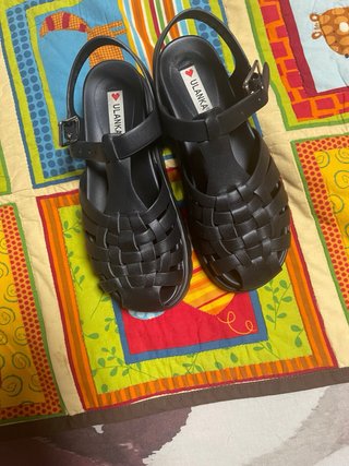Sandalias cangrejeras ULANKA negras