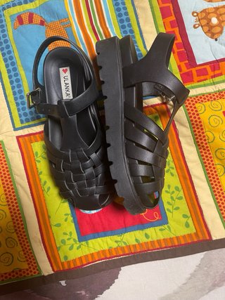 Sandalias cangrejeras ULANKA negras