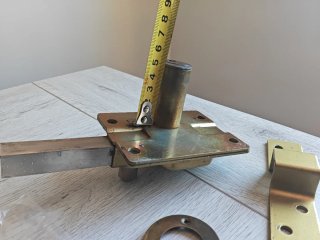 Cerradura de puerta con llaves cerrojo bombín