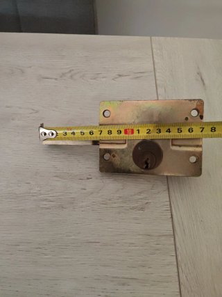 Cerradura de puerta con llaves cerrojo bombín