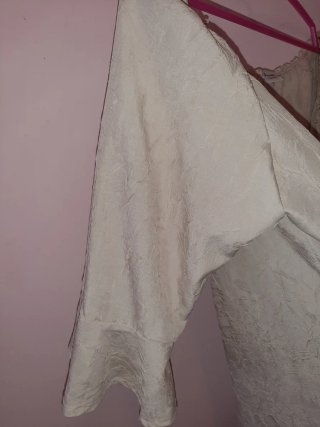 Blusón señora beige