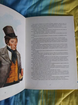 “George Stephenson” de Vito Montemagno, antigo, gr