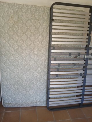 Colchón y somier matrimonio