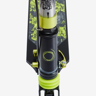 Patinete Scooter Niños Oxelo MID5 Negro Verde con freno en