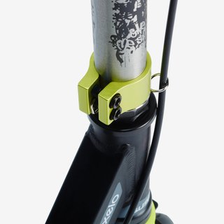 Patinete Scooter Niños Oxelo MID5 Negro Verde con freno en