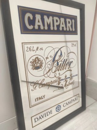 Specchio Campari Vintage