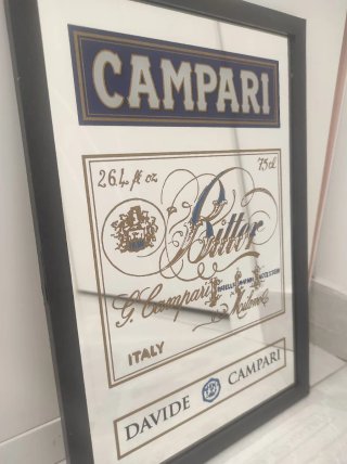 Specchio Campari Vintage