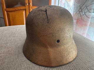 Casco de guerra antiguo