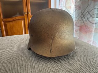 Casco de guerra antiguo