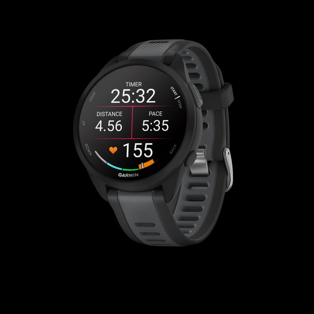Reloj GPS GARMIN FORERUNNER 165 - Negro y Gris oscuro