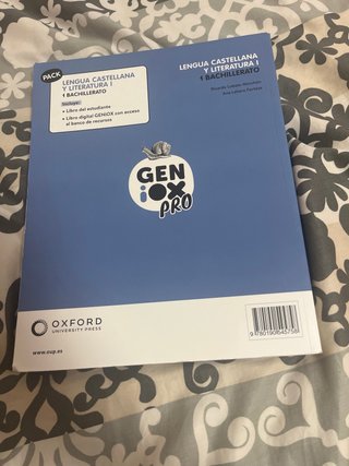 Lengua castellana y literatura I. Libro del est...