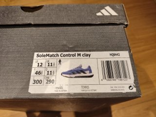 Zapatillas Adidas Solematch Control M clay, 46 2/3