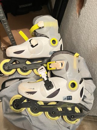 Patines y Casco infantil ajustable