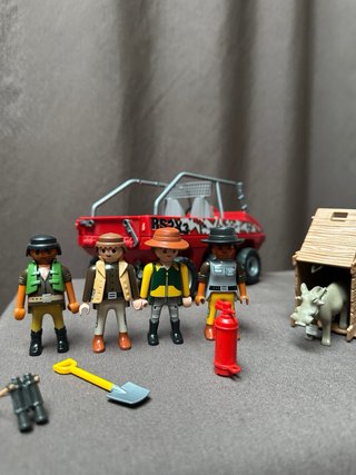Todoterreno Playmobil Acuático con Figuras