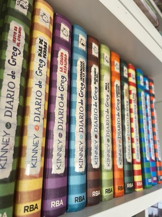 Libros del “Diario de Greg” del 3-14