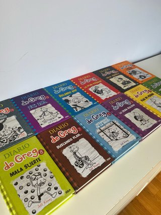 Libros del “Diario de Greg” del 3-14
