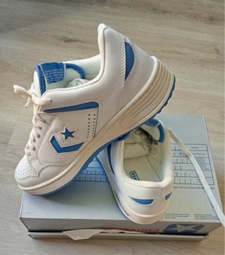 Converse Weapon OX Talla 43  Azul Blanco